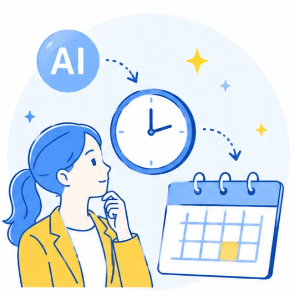 時間の見える化イラスト